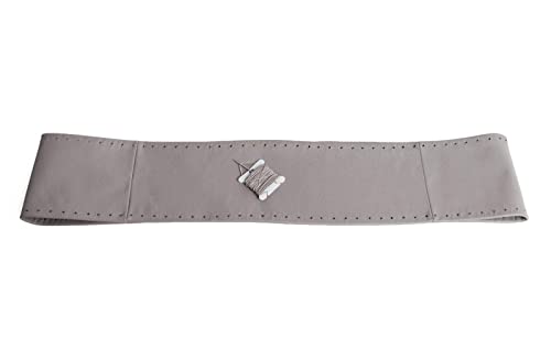 Richmond Auto Upholstery - Leather Steering Wheel Cover Compatible with 2008 Dodge Ram ST Work Truck 1500 2500 3500, Dark Khaki