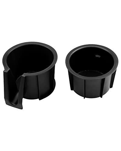 Cup Holder Center Console Inserts Fit for Toyota 4RUNNER 2014 2015 2016 2017 2018 2019 2020 2021 Replaces 66991-35030 66992-35030