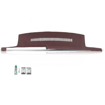 PIT66 TPE Dash Cover Dashboard Panel With adhesive Compatible with Chevy Blazer Suburban GMC Yukon C1500 C2500 C3500 1988-1994 Red - size: 1988-1994 Chevy/GMC(Red)
