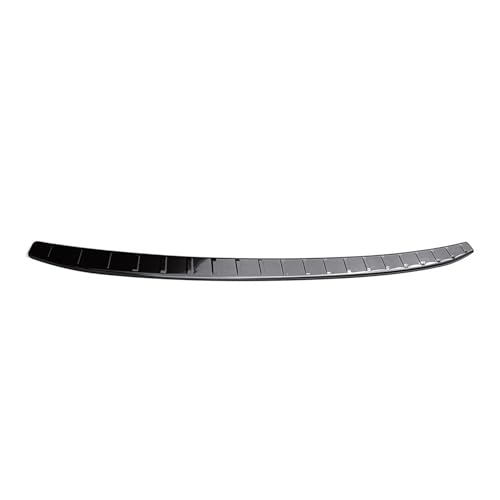 Black Rear Trunk Door Sill Guard Cover Compatible with Honda New Pilot 2023~2026 Rear Bumper Protector Guard Scuff Plate Stainless Steels Outside - size: Outside