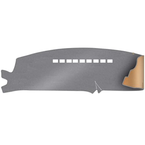 Dash Cover, Anti-Glare, Sun Protection, Dustproof, UV-Proof, Dashboard Covers, Interior Car Accessorie Fit for 1997-2000 Ch-Evy GM-C C/K 1500 2500 3500 Suburban, 97-99 Tahoe Yukon, Grey - color: Grey, size: Fit for 1997-2000 Ch-evy C/K 1500 2500 3500