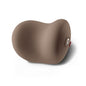 BEBAS Memory Foam Car Headrest Pillow - Breathable Neck Support Pillow for Driving, Universal Fit Cars/SUVs/Tesla/Toyota & Office Chair, Removable Cover (Brown, 4-Season) - color: Brown