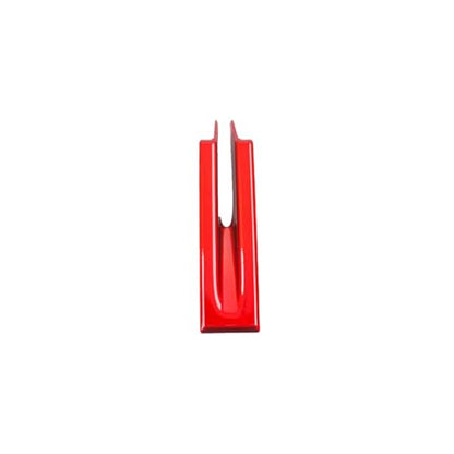 U-Shaped Below Trim Strips Compatible with Toyota New RAV4 2026 2027+ Car Accessories ABS 1PCS(Red) - color: Red