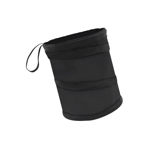 Collapsible Car Trash Can, Mini Portable Automotive Garbage Bag, Pop-Up Vehicle Rubbish Bin, Waterproof Waste Basket Bin with Magic Sticker, Hanging Washable Auto Trash Bag (1PC) - size: 1PC