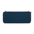 Magpie Fabrics Patio Bench Loveseat Cushion Covers (Replacement Cover only, No Insert!), Waterproof Fade Resistant Swing Cushion Slipcover with Ties(48x18x3 Inch, Navy) - color: Blue Navy, size: 48x18x3 Inch (1 Count)