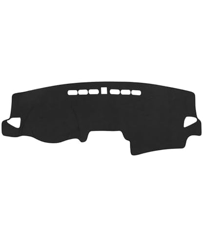 BIBLOZ Dash Cover for Hyundai Kona 2018-2023 Accessories Black Dashboard Cover Mat Car Dashboard UV Sun Protection - size: 2018-2023 Kona