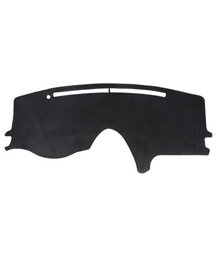 BIBLOZ Dash Cover for Toyota Sienna 2004-2010 Accessories Black Flannel Dashboard Cover Mat Car Dashboard UV Sun Protection - size: 2004-2010 Sienna
