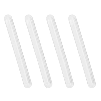 4PCS Car Side Door Edge Guards – Silicone Anti-Scratch&Anti-Collision Car Door Protector Trim Strips with Self-Adhesive – Universal Auto Body Bumper Protector for Cars SUVs Trucks Sedans (Transparent)