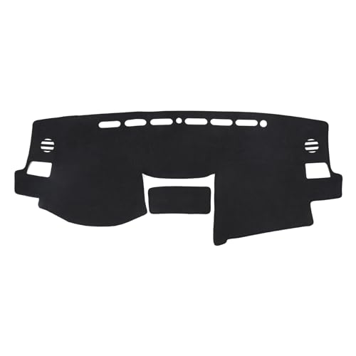 Dashboard Cover Mat for Subaru 2014-2018 Forester Accessories Black Flannel Material Anti-Slip Dash Cover Mat Sunshade Glare UV Rays Protector - size: for Subaru 2014-2018 Forester