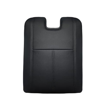 Center Console Armrest Cover Fit for Chevy Silverado/Tahoe & GMC Sierra/Yukon 2007-2013 Accessories, Comfort Armrest Pad Console Lid Cushion Vegan Leather 1-Inch Extra Thick(Jump Seat ONLY) - size: 1) 07-13 |Slv&Tahoe&Sra&Yukon| Jump Seat, +Thick