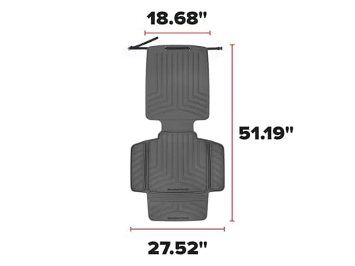 WeatherTech Child Car Seat Protector with Back Tan - color: Tan, size: Seat with Back