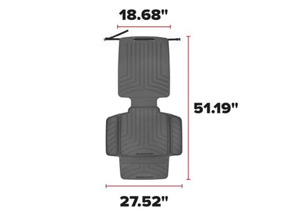 WeatherTech Child Car Seat Protector with Back Tan - color: Tan, size: Seat with Back