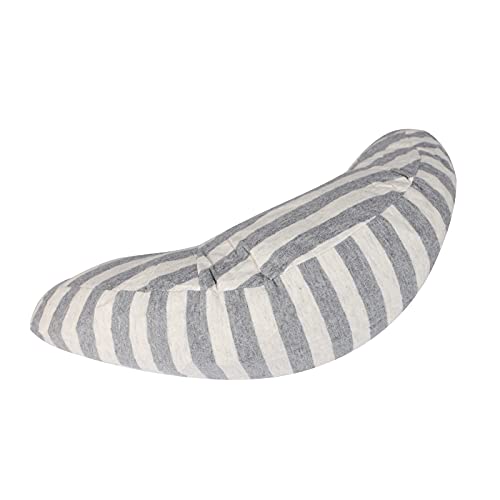 Kids Car Seat Travel Neck Pillow Soft Neck Support Cushion Car Seat Belt Cover Cushion Pillow Car Seatbelt Shoulder Pad Head Neck Support Pillow Seat Strap Pillow for Car Airplane Pushchair Travel - color: 2pcs X Gray Strips