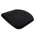 Gel Car Seat Cushion, Non-Slip & Breathable Automotive Chair Protector Pad, Comfortable Cooling Car Interior Seat Mat Accessories Universal for Sedans, SUV, Truck (Black)