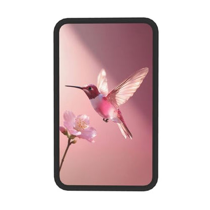 Universal Car Center Console Cushion Pad, Pink Hummingbird Soft Waterproof Car Center Console Cover Auto Armrest Seat Box Cover Protector for Most Vehicle SUV Truck Car - color: Pink Hummingbird