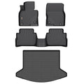 Binmotor-All Weather Floor Mats Cargo Liner for Mazda CX-5 2017 2018 2019 2020 2021 2022, Car Floor Mat CX5, Trunk Cargo Mat for Mazda CX5 Accessories Car Mats - style: 13) Car Mats for Mazda CX5 (2017-2022)