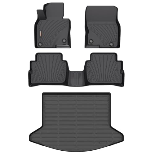 Binmotor-All Weather Floor Mats Cargo Liner for Mazda CX-5 2017 2018 2019 2020 2021 2022, Car Floor Mat CX5, Trunk Cargo Mat for Mazda CX5 Accessories Car Mats - style: 13) Car Mats for Mazda CX5 (2017-2022)