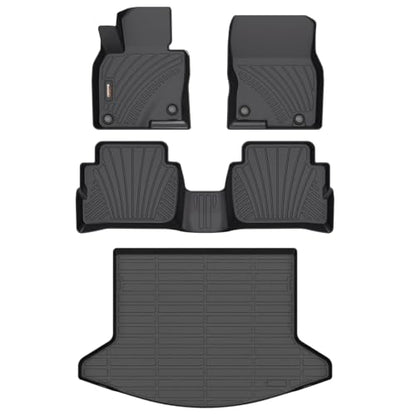 Binmotor-All Weather Floor Mats Cargo Liner for Mazda CX-5 2017 2018 2019 2020 2021 2022, Car Floor Mat CX5, Trunk Cargo Mat for Mazda CX5 Accessories Car Mats - style: 13) Car Mats for Mazda CX5 (2017-2022)
