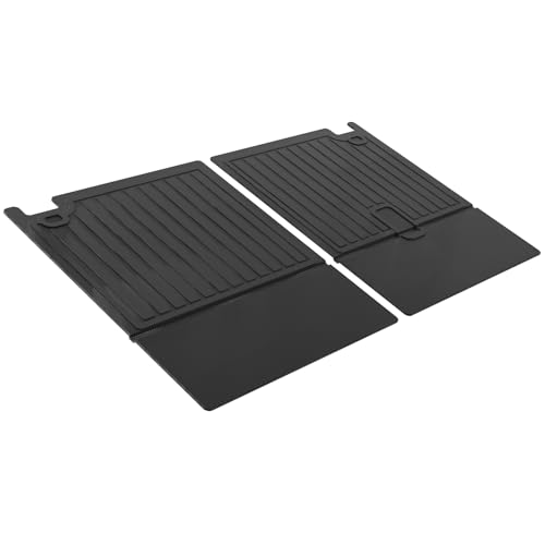 FREEMOTOR802® Backrest Mats Seat Back Protector, Compatible with 2013-2020 Nissan Pathfinder Infiniti QX60 JX35, All Weather Rear Row Seat Backrest Protector Trunk Cargo Liner Replacement, TPE 2PCS