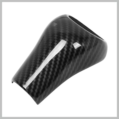 Car Gear Shift Knob Panel Cover Carbon Fiber Pattern Sticker for Mercedes-Benz A/C-Class 2004-2011 Replacement Car Parts