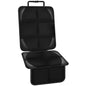 Car Seat Protector Covers - for Child Carseat mat 600d Fabric Waterproof Non Slip Thickest Padding with Storage Pockets Cushion Protectors Large Size Prevent Dirt Scratches (Black 1)