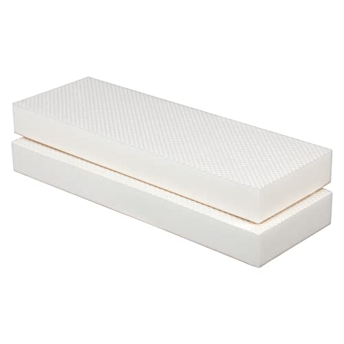 Garage Wall Protector for Car Door – 2 Pack Thick EVA Foam Self-Adhesive Bumper Guard Pad - Anti-Scratch Anti-Collision Protection for Garage, Parking Lot & Warehouse, 12"×3.9"×1.2", White - color: White-2pcs