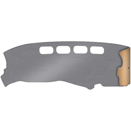 Dash Cover, Anti-Glare, Sun Protection, Dustproof, UV-Proof, Dashboard Covers, Interior Car Accessorie Fit for 1998-2005 Ch-Evy Blazer, 98-04 S10 / 1998-2001 GM-C Jimmy, 98-04 Sonoma, Grey - color: Grey, size: Fit for 1998-2005 Ch-evy Blazer