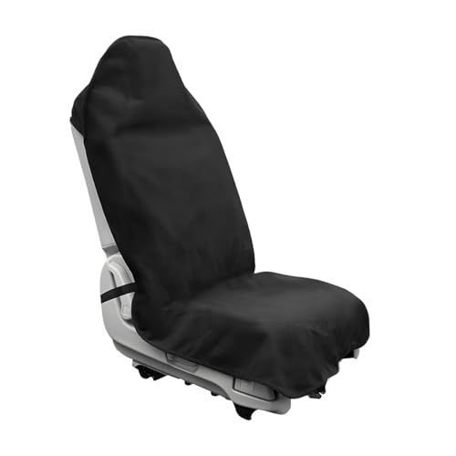 Car Towel Seat Cover, Waterproof Non-Slip Automotive Seat Protector for Gym Swimming Kid Pet, Universal Washable Seats Cover from Sweat Food Dirt for Car Truck Van SUV (Black)