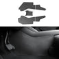2025 2026 Model Y Juniper Center Console Anti-Kick Protection Mats 5PCS TPE Suede Panel Protector Cover of Center Console for Model Y Refresh Juniper (Premium/Performance)-NO for (Standard)