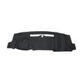 Leather Dashboard Cover for Chevy Silverado 2014-2018 Dashboard Mat Anti Slip Sun UV Heat Shield Protection Black