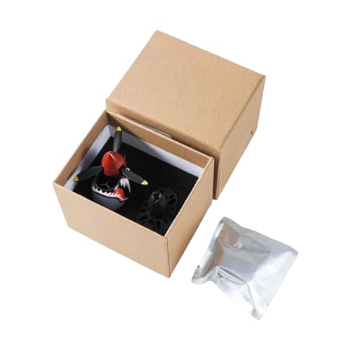 P-40 Fighter Car Air Vent Decoration, P-40 Warhawk Creative Propeller Car Decor, Easy Install Fits All Vents Unique Gift for Pilots, Aviation Lovers, Men