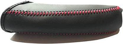 Loncky Black Genuine Leather Handbrake Cover for Honda Civic Old Civic Si 2006 2007 2008 2009 2010 2011 Accessories