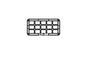 DV8 Offroad Universal Molle Panels | Can Be Mounted Almost Anywhere Including Vehicles, Garages, etc. | Available in 6 Sizes | Universal Mounting for Tools, Recovery Gear, & More (11" x 6") - size: 11" x 6"