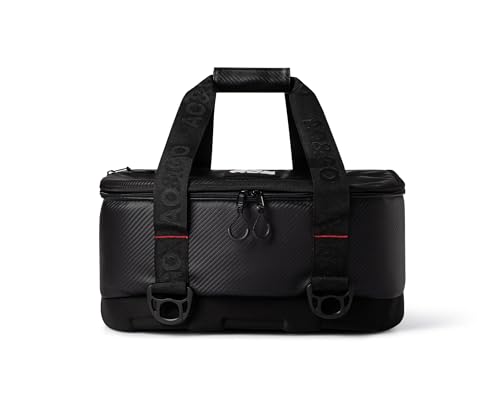 AO Coolers Stow-N-Go Carbon Soft Cooler, Low-Profile, Leakproof with High-Density Insulation, Holds Ice for 24 Hours