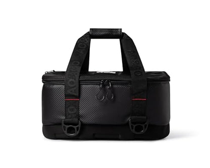 AO Coolers Stow-N-Go Carbon Soft Cooler, Low-Profile, Leakproof with High-Density Insulation, Holds Ice for 24 Hours
