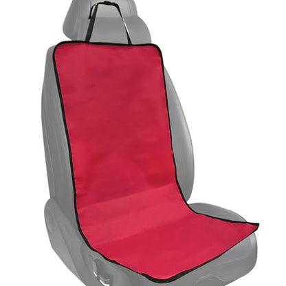 Pet Car Cover - Waterproof Seat Pad, Non Slip Cushion Protector, Soft Sturdy Easy Install, Interactive Keeps Seats Clean, Excellent Pet Travel Gear, Family Road Trip Sedan Truck 41.73x19.29 Inches - color: Red