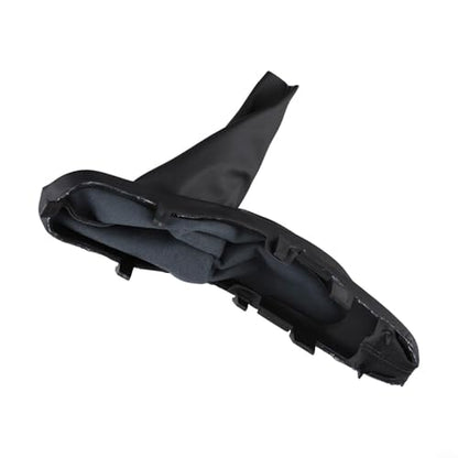 Handbrake Cover, Black ABS Plastic PU Leather Anti-Slip Parking Hand Brake Gaiter For BMW For Mini For Cooper R50 R52 R53 2001-2008
