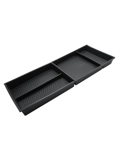 CDEFG 2Pcs for 2025 2026 Murano Center Console Organizer for 2025 2026 Murano Accessories Lower Console Organizer Tray Armrest Storage Box