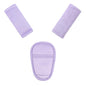 SWESEN Baby Car Seat Strap Covers, 3 Piece Soft Car Seat Strap Shoulder Pads for Baby Girls Boys, Double-Sided Use carseat Straps Covers for Stroller, Car Seats, Pushchair, Purple - color: Purple