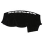 Dash Cover Lower Configuration W/o Audio for Ford Focus 2012-2018 Non-Slip | Center Console Dashboard Cover Mat Black 1 Pcs