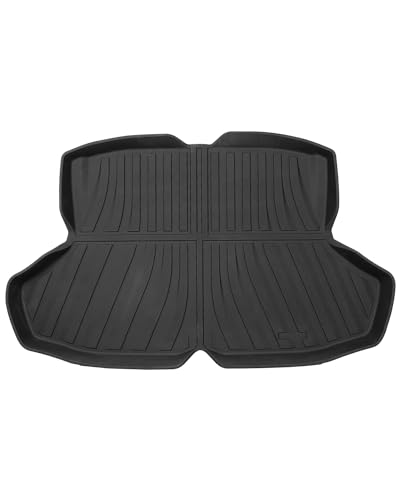 Powerty Trunk Mat for 2022-2025 Honda Civic Sedan (Not for Hatchback) Accessories Cargo Mats TPO All Weather Cargo Liner Heavy-Duty Trunk Liners(Not for 2-Doors Models) - size: For｜Honda Civic Sedan｜22-25｜Cargo Mat