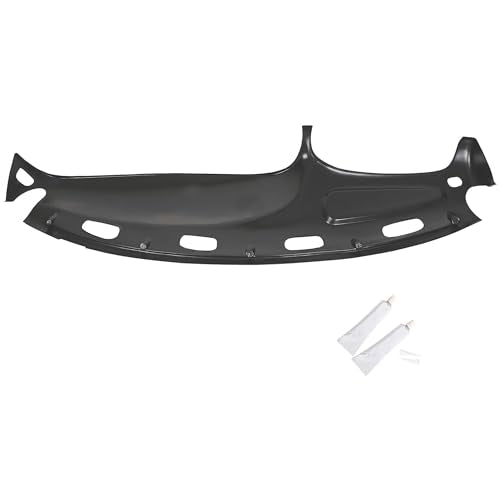 ECOTRIC Dash Cover Overlay Compatible with 1998-2001 Dodge Ram 1500, 1998-2002 Dodge Ram 2500 Base/Dodge Ram 3500 Base Trucks Gray Dashboard Dash Cap Pad Bezel Molded Protector - size: Dashboard Cover