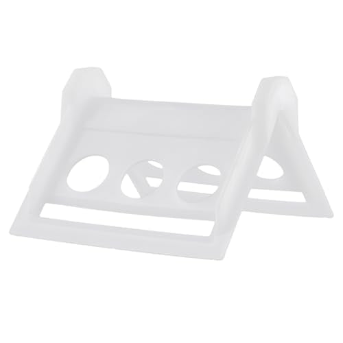 JOIKIT 20 Pack 4 Inch Plastic Corner Flatbed Edge Protectors, White 2" - 4" Tie Down Strap Protectors for Cargo Loads, Heavy Duty Edge Corner Guard for Preventing Damage to Cargo Edges Equipment