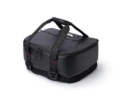 AO Coolers Stow-N-Go Carbon Soft Cooler, Low-Profile, Leakproof with High-Density Insulation, Holds Ice for 24 Hours