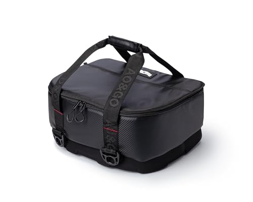 AO Coolers Stow-N-Go Carbon Soft Cooler, Low-Profile, Leakproof with High-Density Insulation, Holds Ice for 24 Hours