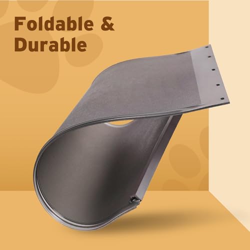 PAC11-11040 Dog Door Replacement Flap | Heavy-Duty PVC Material | 24 3/8" x 13 3/4" XL Size, BPA-Free & Weatherproof - size: Extra Large