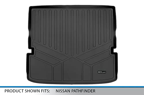 SMARTLINER All Weather Custom Fit Cargo Liner Mat Behind 2nd Row Compatible with 2022-2025 Nissan Pathfinder