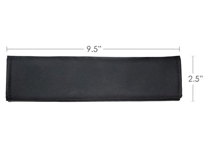 Personalized Custom Made Faux Leather Embroidered Seat Belt Cover Pad for Car, Truck, SUV – Soft & Comfortable Strap Protector Made in USA
