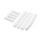 uxcell 8pcs White Plastic Car Body Door Side Edge Anti-Collision Guard Protective Strip - color: White
