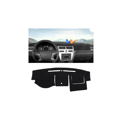 Autorder Dashboard Cover Mat for 2006-2009 Ford Fusion/Mercury Milan Accessories Dash Cover Upgrade Flannel Dash Mat Sunshade Glare UV Rays Protector - size: 2006-2009 Fusion